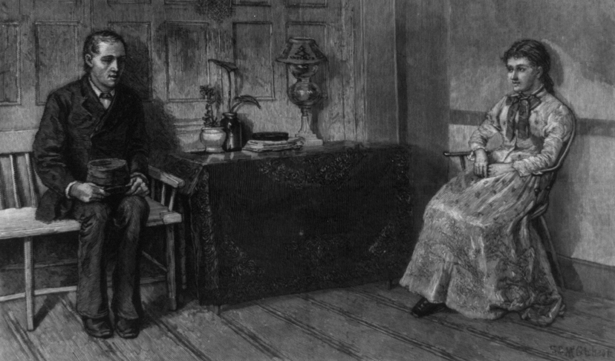 Unknown Artist, LOC - Country Courtship, mid 19th Century